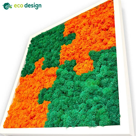 Tablou licheni puzzle